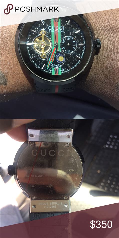 gucci watch serial number check